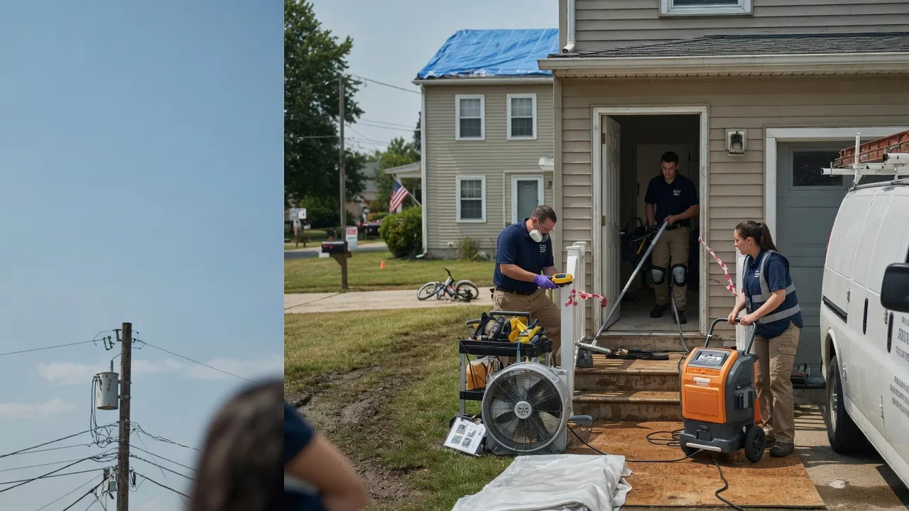 Water Damage Repair in Cedar Vale, KS near me